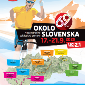 Medzinárodné cyklistické preteky OKOLO SLOVENSKA 17.-21.9.2025